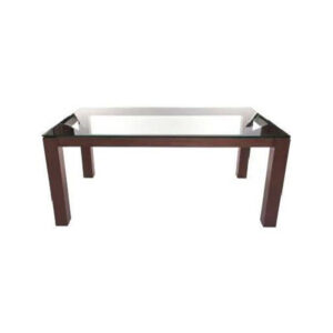 Cubic Dining Table (Clear Glass)